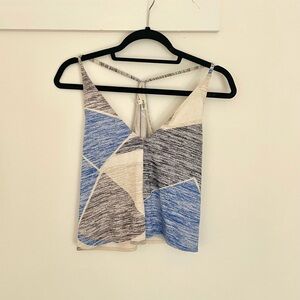 Aritzia Knit Abstract Tank Top